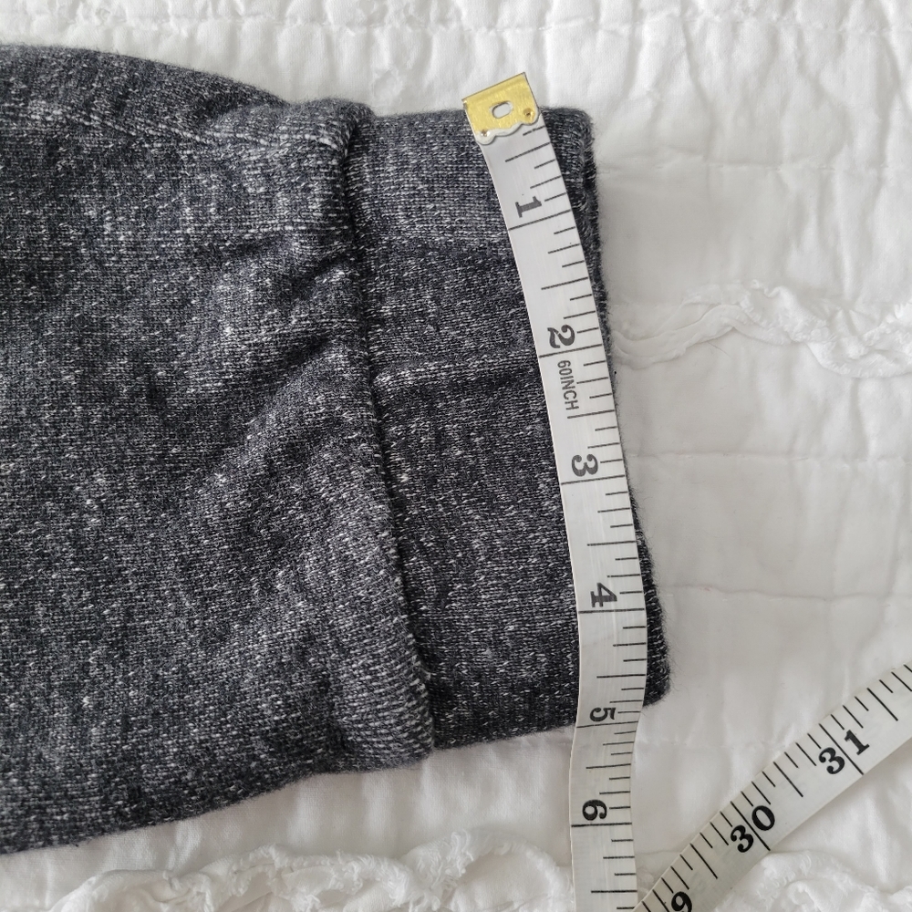 Adidas Terry Training Joggers Lightweight M Gray EUC Comfort Waistband - Picture 8 of 8
